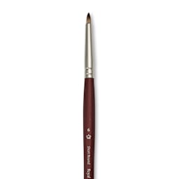 Royal & Langnickel SableTek Brush - Short Round, Short Handle, Size 6