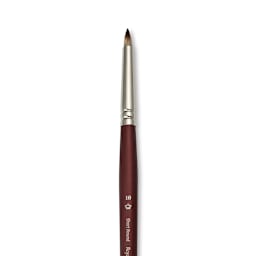 Royal & Langnickel SableTek Brush - Short Round, Short Handle, Size 10