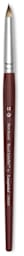 Royal Langnickel SableTek Brushes - Short handled Short Round Brush shown upright
