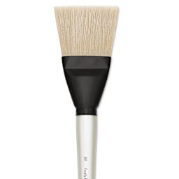 Simply Simmons XL Natural Bristle Brush - Flat, Size 70 close up