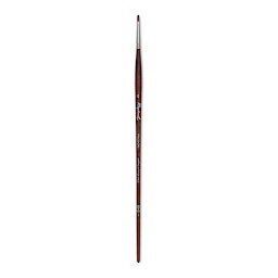 Raphaël Precision Brush - Filbert, Size 0, Long Handle