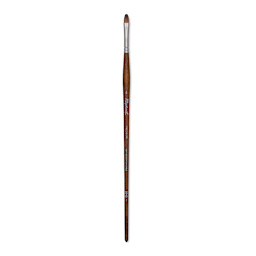 Raphaël Precision Brush - Filbert, Size 4, Long Handle