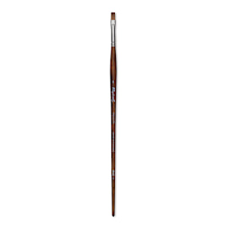 Raphaël Precision Brush - Flat, Size 4, Long Handle