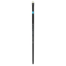 Princeton Series 6500 Aspen Synthetic Brush - Size 4, Short Oval Filbert, Long Handle