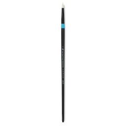 Princeton Series 6500 Aspen Synthetic Brush - Size 4, Short Pointed Round, Long Handle