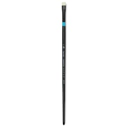 Princeton Series 6500 Aspen Synthetic Brush - Size 4, Short Bright, Long Handle