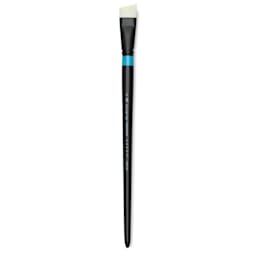 Princeton Series 6500 Aspen Synthetic Brush - Size 12, Short Angle Bright, Long Handle