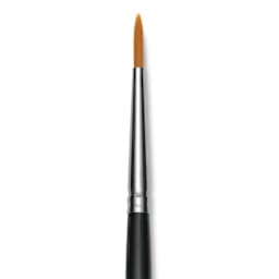 Utrecht Synthetic Sablette Round - Size 2, Short Handle, close-up