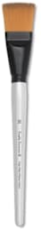 Simply Simmons XL Soft Synthetic Brushes - Flat Brush approximately 44 ml wide shown upright
