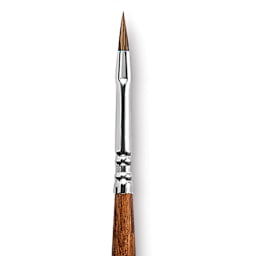Escoda Versatil Brush - Filbert, Size 2, Short Handle close up