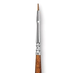 Escoda Versatil Brush - Bright, Size 0, Short Handle close up