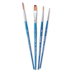 Winsor & Newton Cotman Watercolor Brush Set - Set B, Set of 4, Short Handle