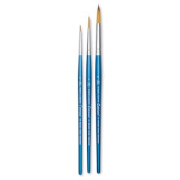 Winsor & Newton Cotman Watercolor Brush Set - Set 2, Set of 3, Short Handle