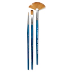 Winsor & Newton Cotman Watercolor Brush Set - Set 3, Set of 3, Short Handle