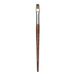Raphaël Precision Brush - Flat, Size 10, Short Handle