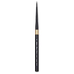 Silver Brush Black Velvet Voyage Brush - Travel Round, Size 4