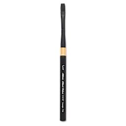 Silver Brush Black Velvet Voyage Brush - Travel Flat, 1/4"