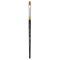 Kingart Original Gold Brush - Filbert, Size 8, Short Handle