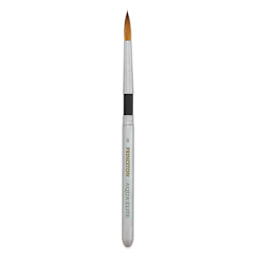 Princeton Aqua Elite Series 4850 Synthetic Brush - Travel Round, Size 8 (cap being used as a handle)
