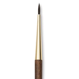 Isabey Vintage Siberian Blue Squirrel Brush - Round, Size 3