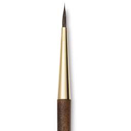 Isabey Vintage Siberian Blue Squirrel Brush - Round, Size 5