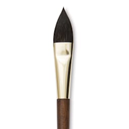 Isabey Vintage Siberian Blue Squirrel Brush - Cat's Tongue, Size 6