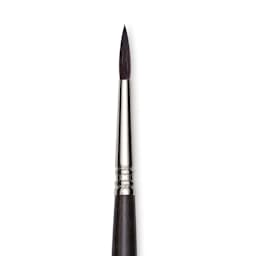 Escoda Último Synthetic Squirrel Brush - Round, Size 4 (close-up)