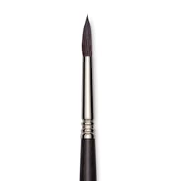 Escoda Último Synthetic Squirrel Brush - Round, Size 8 (close-up)
