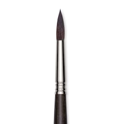 Escoda Último Synthetic Squirrel Brush - Round, Size 10 (close-up)