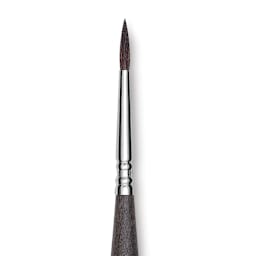 Escoda Último Synthetic Squirrel Brush - Travel Round, Size 2 (close-up)