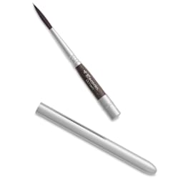 Escoda Último Synthetic Squirrel Brush - Travel Rigger, Size 4, handle detached from brush