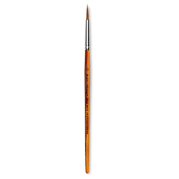 Silver Brush Golden Natural Brush - Ultra Round, Short Handle, Size 10 (full brush)