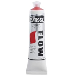 Matisse Flow Acrylic Paint - Matisse Red Light, 75 ml