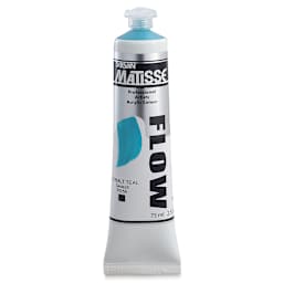Matisse Flow Acrylic Paint - Cobalt Teal, 75 ml