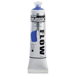 Matisse Flow Acrylic Paint - Cobalt Blue, 75 ml