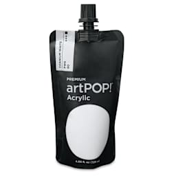 artPOP! Heavy Body Acrylic Paints - Titanium White, 120 ml