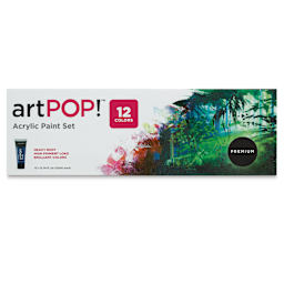 artPOP! Heavy Body Acrylic Paints - Set of 12