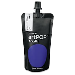 artPOP! Heavy Body Acrylic Paints - Ultramarine Blue, 120 ml Pouch