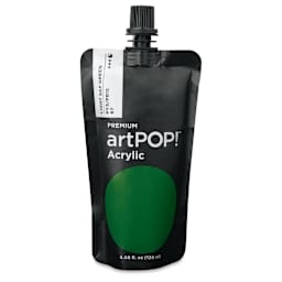 artPOP! Heavy Body Acrylic Paint - Light Sap Green, 120 ml Pouch
