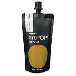 artPOP! Heavy Body Acrylic Paint - Raw Sienna, 120 ml Pouch