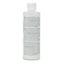 DecoArt Fluid Art Ready-To-Pour Acrylic - Ivory, 8 oz Bottle (Back)