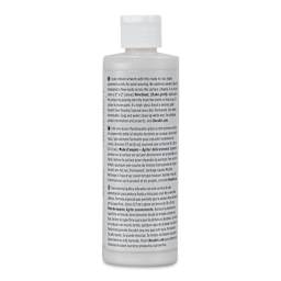 DecoArt Fluid Art Ready-To-Pour Acrylic - Pearl (Metallic), 8 oz Bottle (Back)