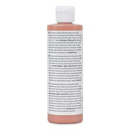 DecoArt Fluid Art Ready-To-Pour Acrylic - Smokey Pink, 8 oz Bottle (Back)