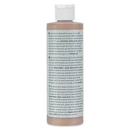 DecoArt Fluid Art Ready-To-Pour Acrylic - Rose Gold (Metallic), 8 oz Bottle (Back)