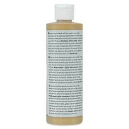 DecoArt Fluid Art Ready-To-Pour Acrylic - Gold (Metallic), 8 oz Bottle (Back)