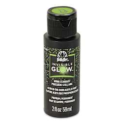 FolkArt Invisible Glow Acrylic Paint - Stardust, 2 oz - front