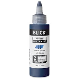 Blick Artists’ Fluid Acrylic - Prussian Blue Hue, 100 ml