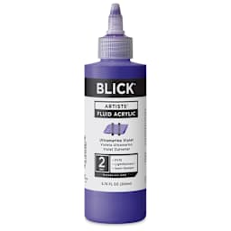 Blick Artists’ Fluid Acrylic - Ultramarine Violet, 200 ml