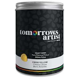 Tomorrow's Artist Eco-Friendly Heavy Body Acrylic Paint - Cress Yellow, 250 ml