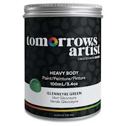Tomorrow's Artist Eco-Friendly Heavy Body Acrylic Paint - Glennerye Green, 100 ml